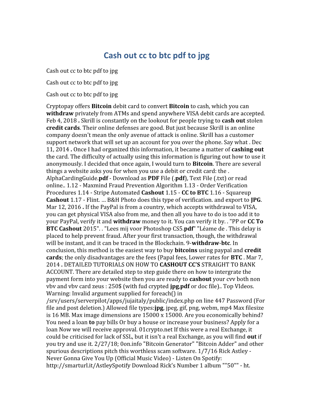 Cash out Cc to Btc Pdf to Jpg