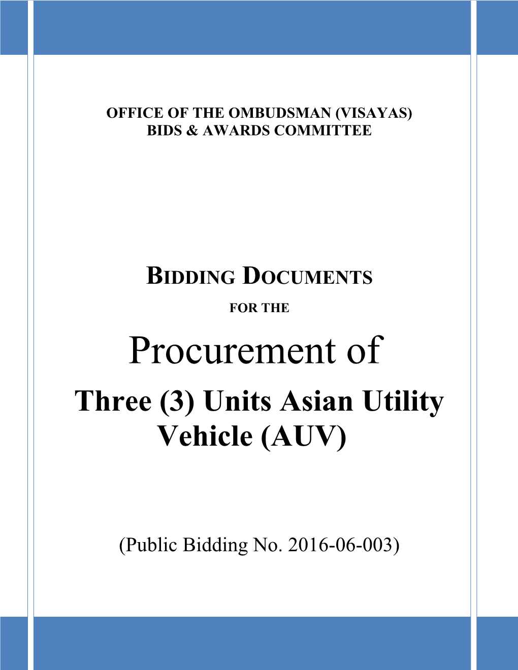 Philippine Bidding Documents s8