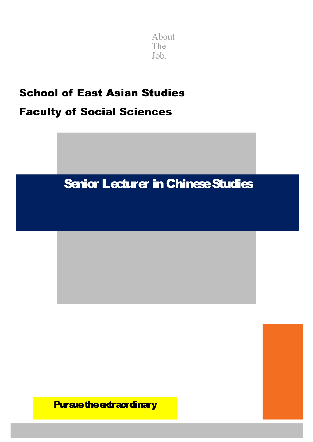 School of East Asian Studies