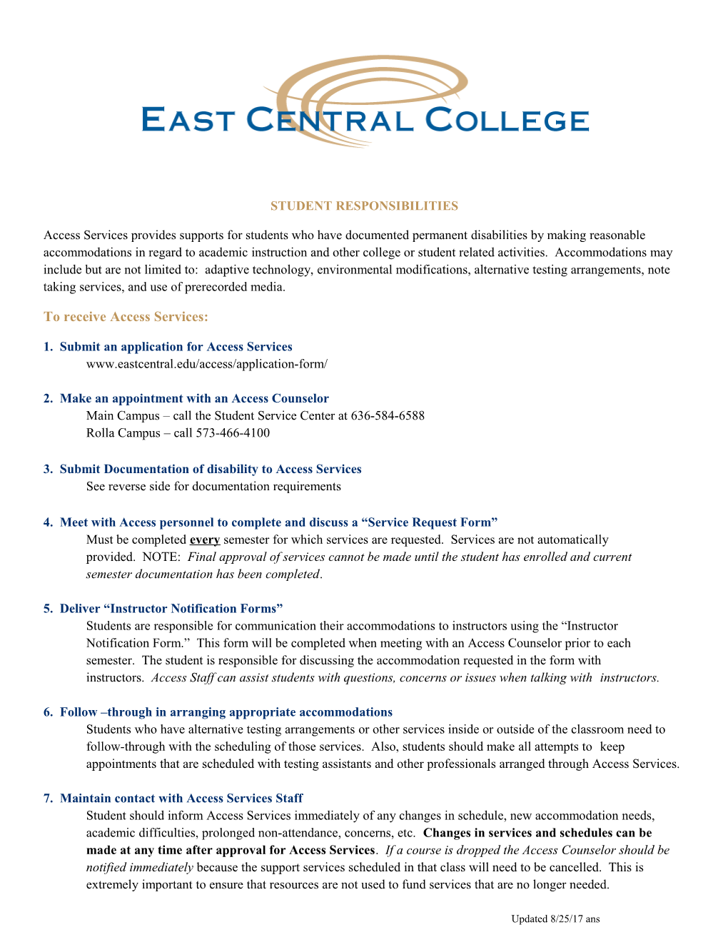 Student Responsibilities s1