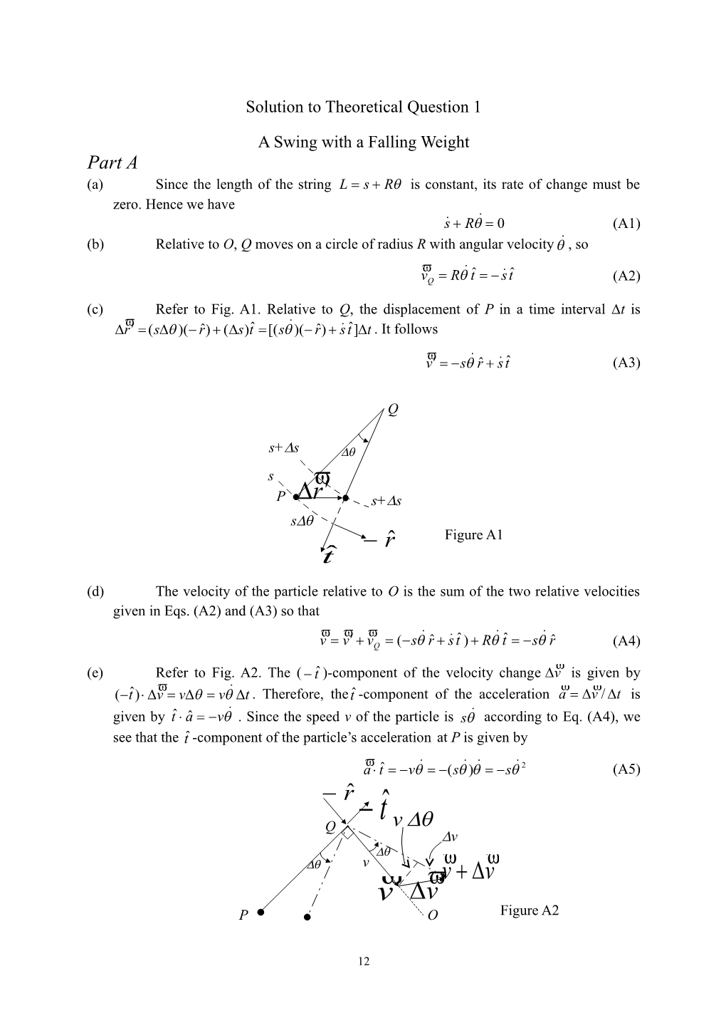 Solution- Theoretical Question 1