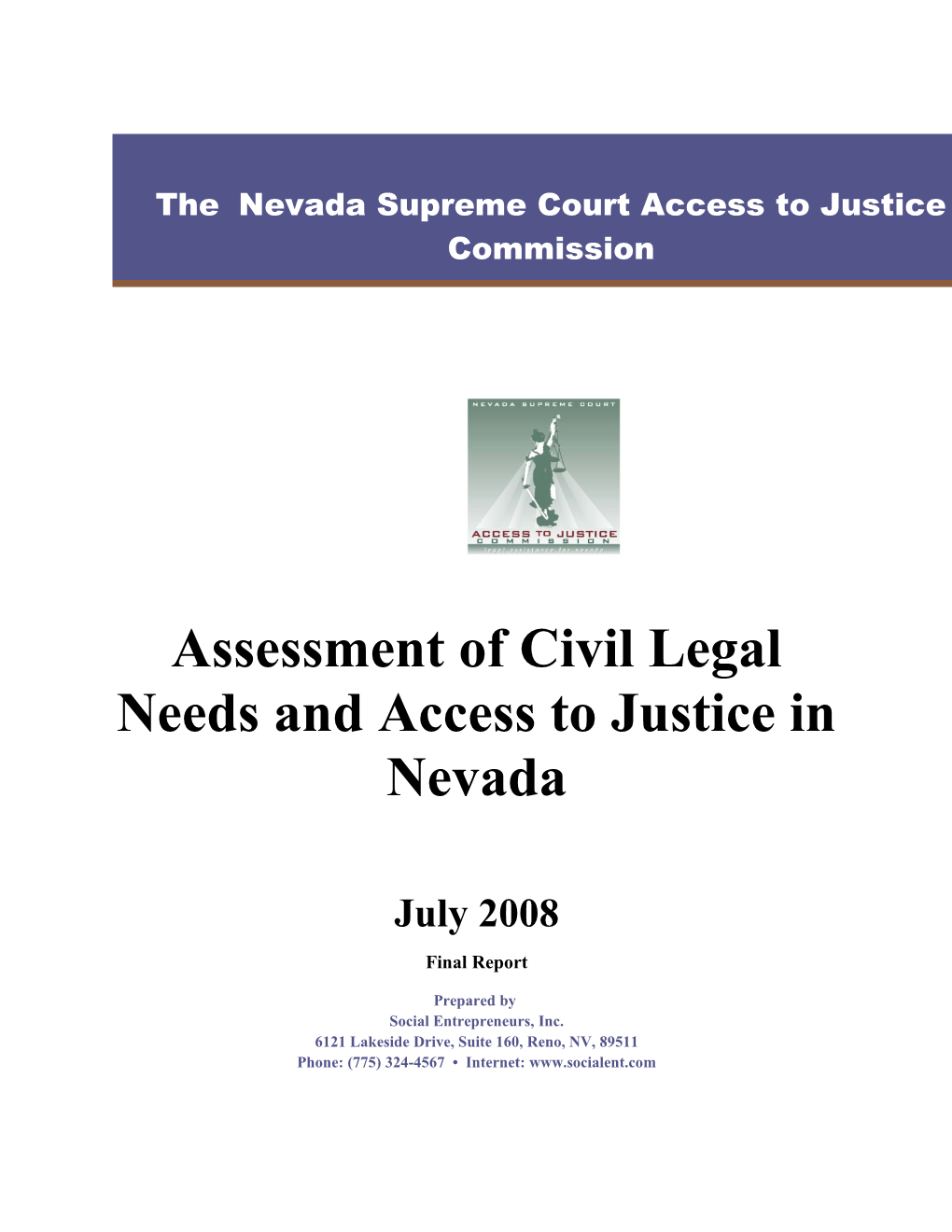 Nevada Supreme Court Access to Justice Commission