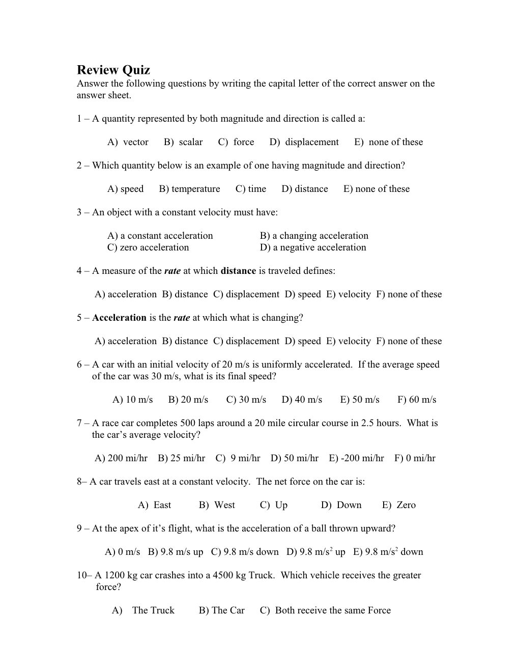 1 a Quantity Represented by Both Magnitude and Direction Is Called A