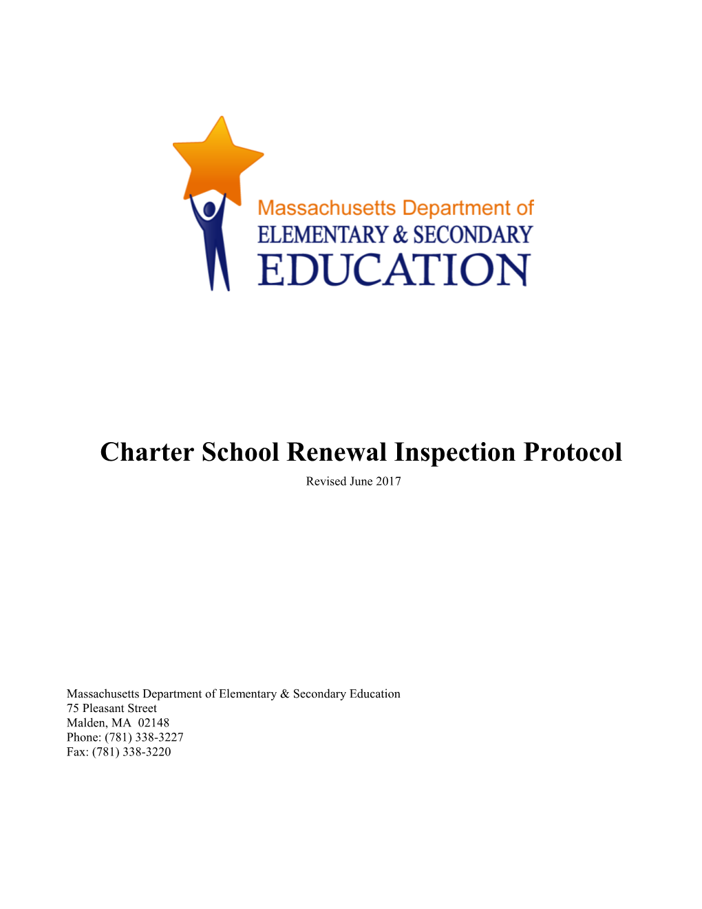 MA Charter Renewal Inspection Protocol 2017