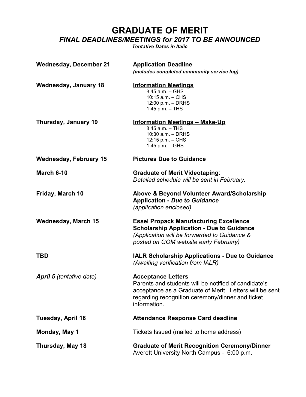 Graduate of Merit Student Information s1