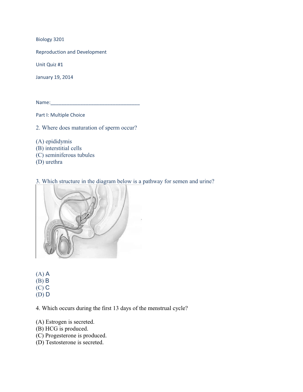 Reproduction and Development