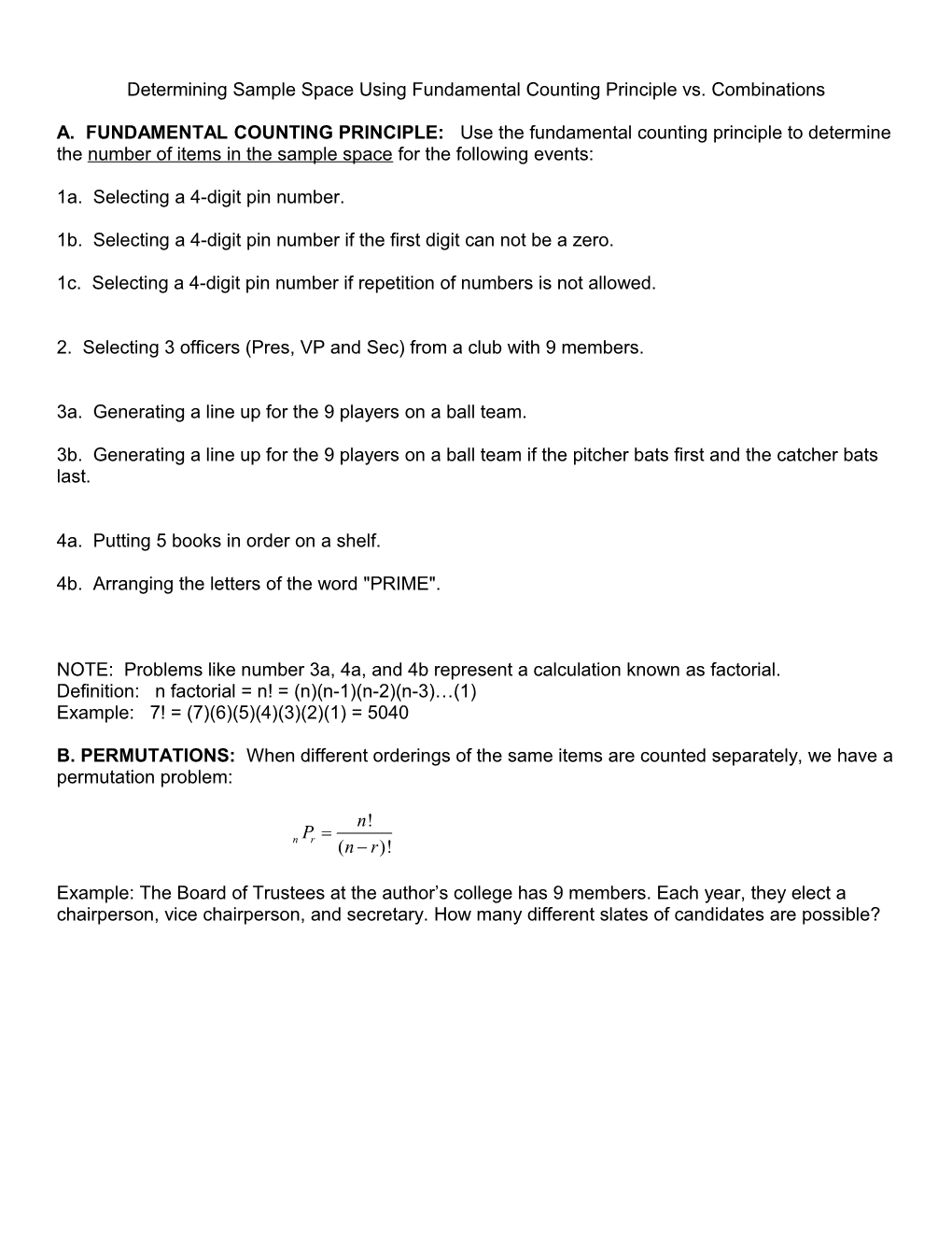 MGF 1106 Chapter 12 Sections 8 and 9