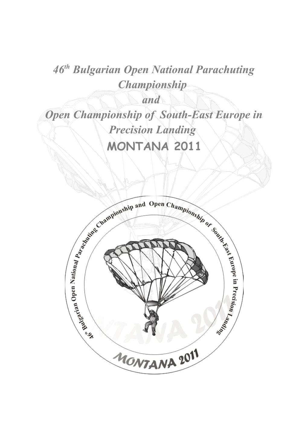 46Th Bulgarian Open National Parachuting Championship