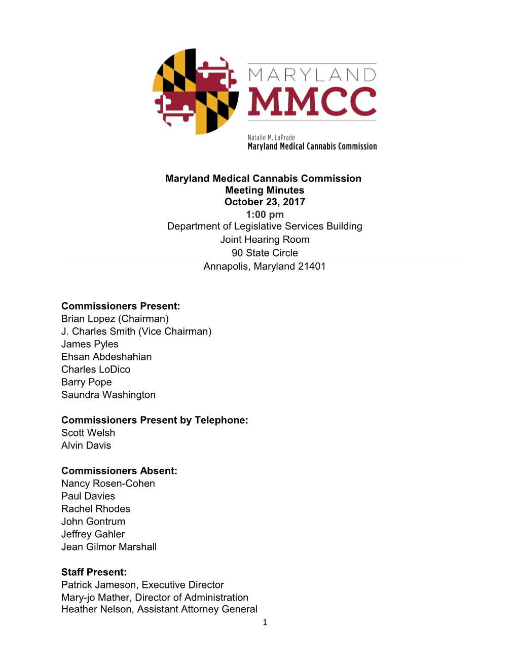 Maryland Medical Cannabis Commission