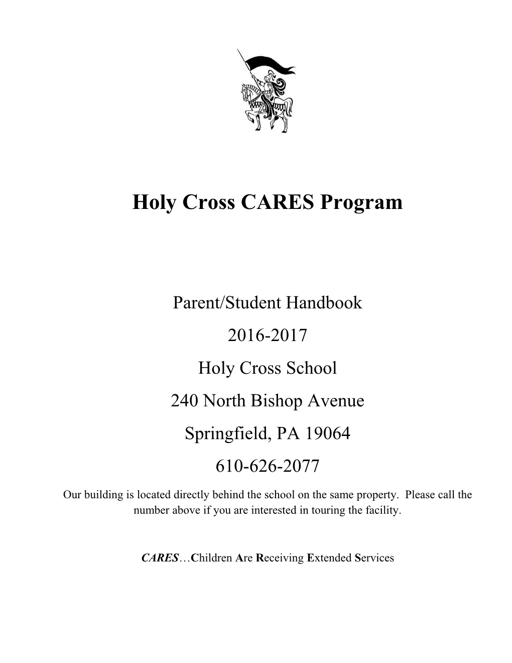 Holy Cross CARES Program