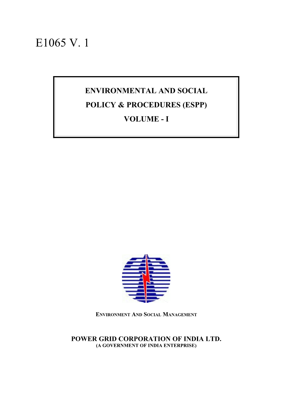 Environmental and Social