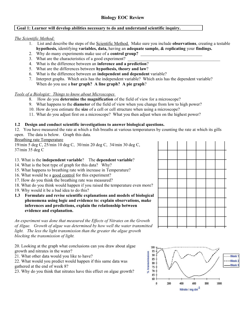 Biology EOC Review s1