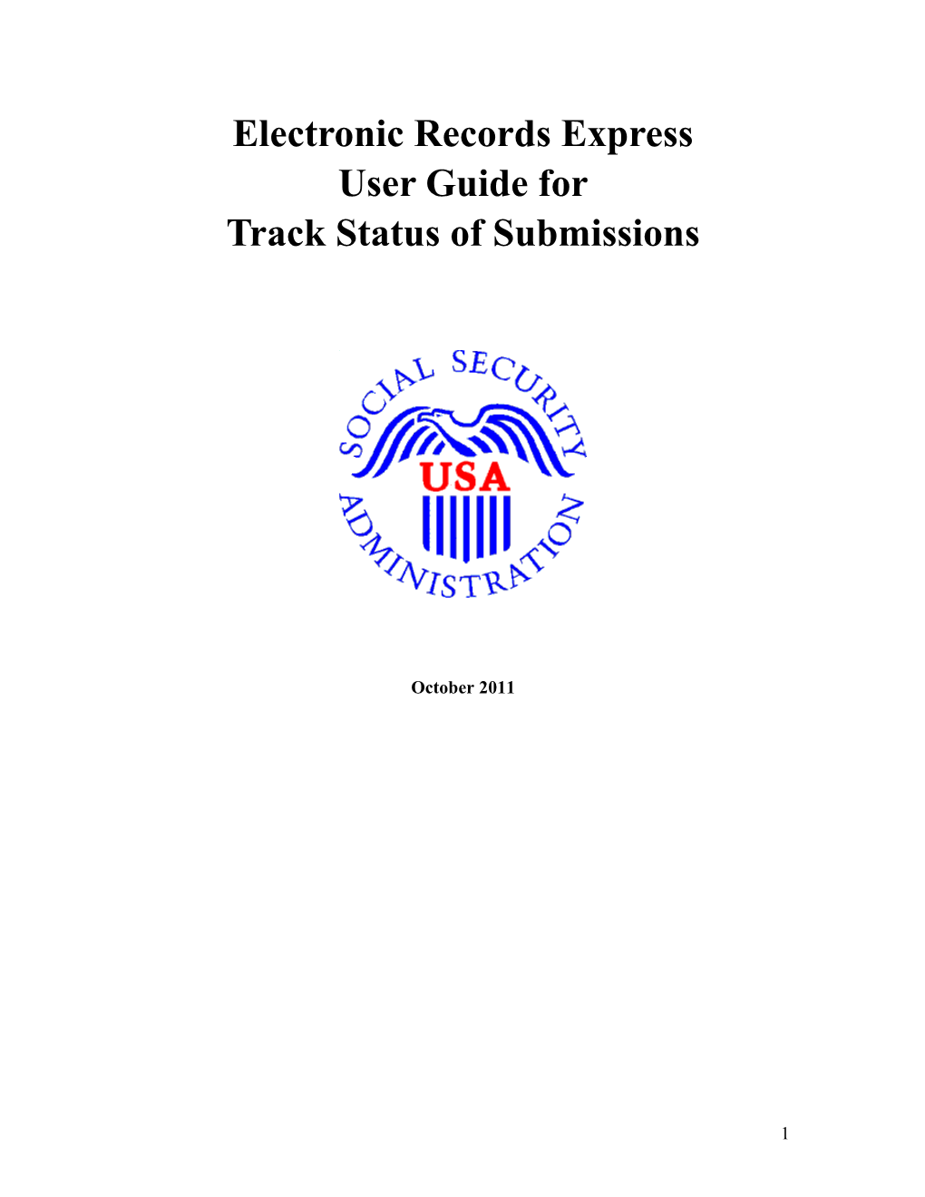 User Guide for Track Status of Submissions s1