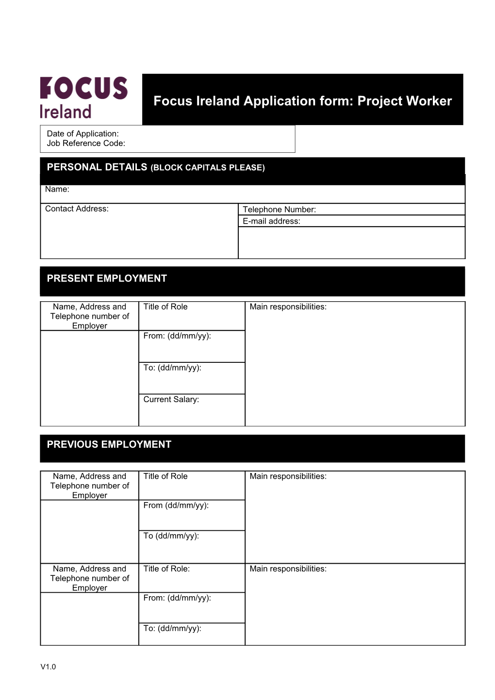 Driving Licence Please Complete This Section If Applicable to This Competition