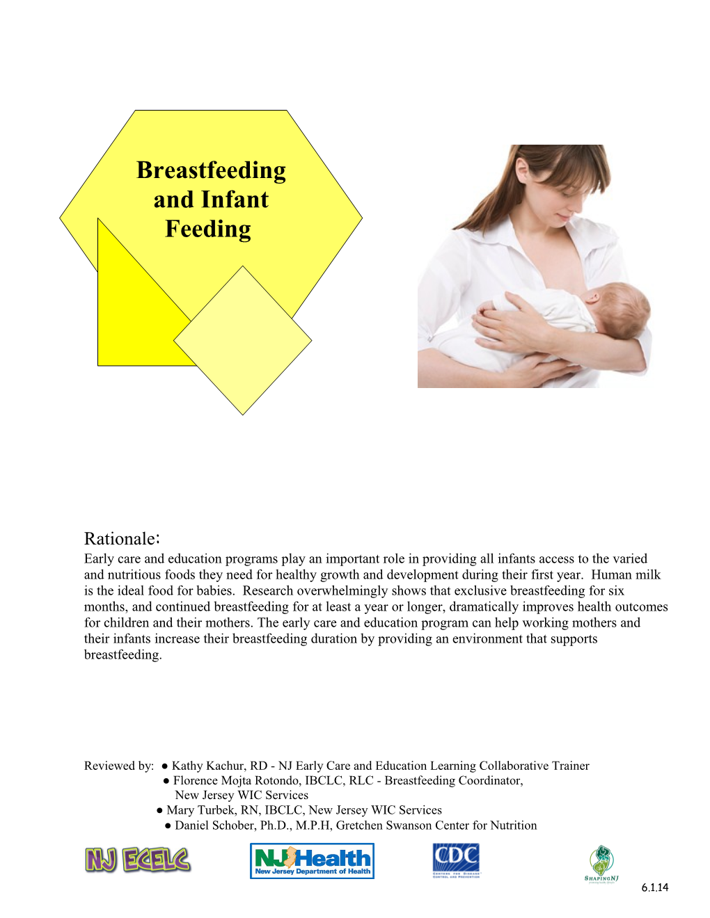 Breastfeeding and Infant Feeding Policy