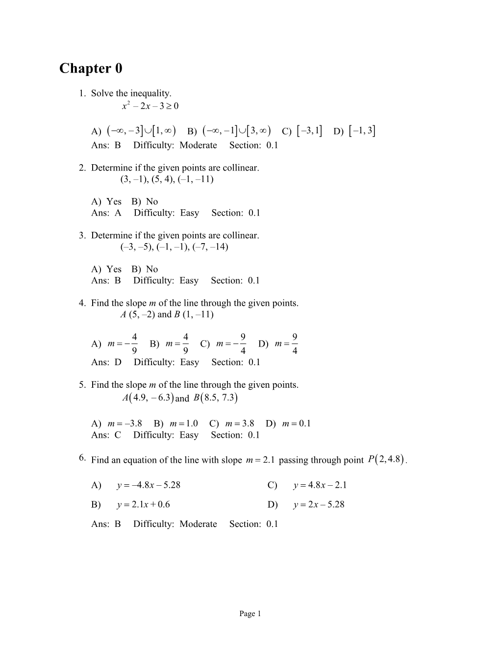 Full File at Test-Bank-For-Calculus-Early-Transcendental-4E