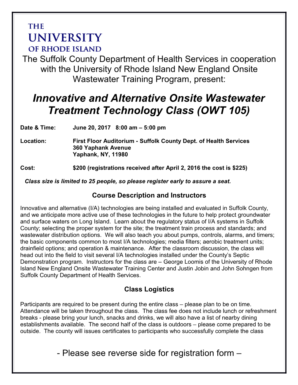 Yankee Onsite Wastewater Association