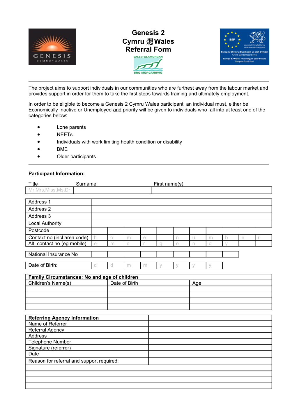 110920 SPLG - Genesis Referral Form Vogc