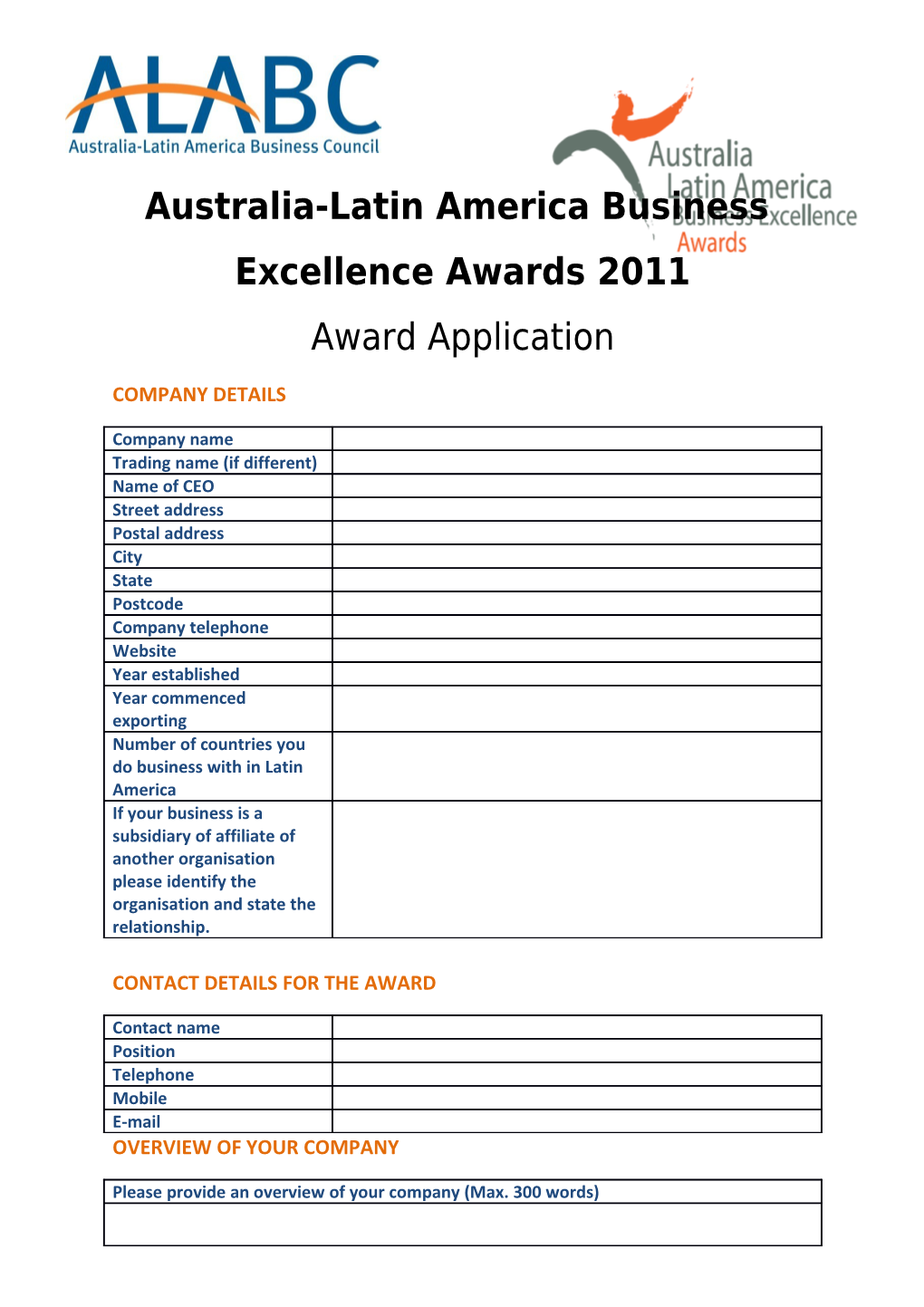 Australia-Latin America Business