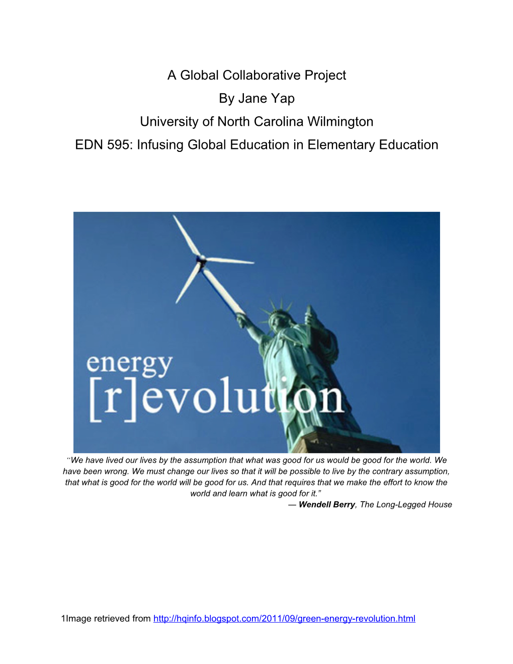 Energy Revolution GCP 2