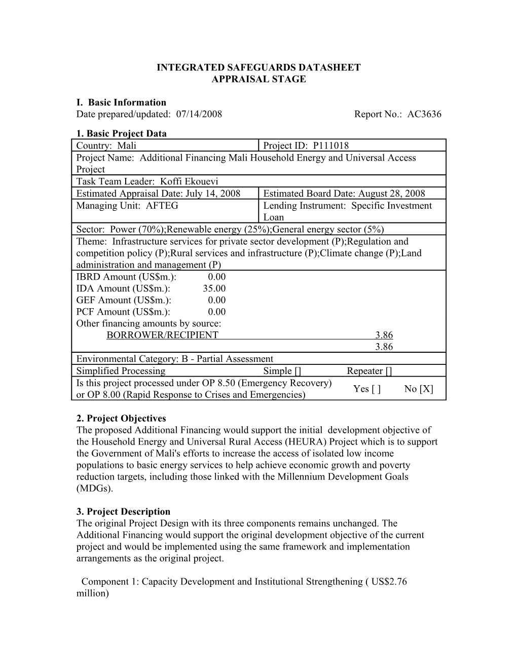 Integrated Safeguards Datasheet s14