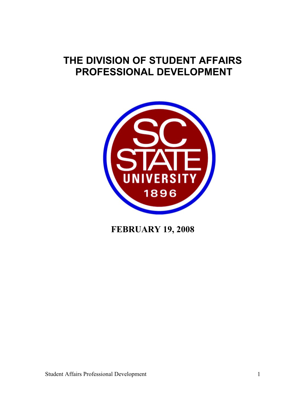 The Division of Student Affairs