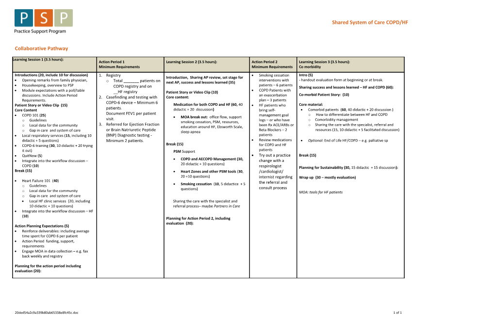 Collaborative Pathway