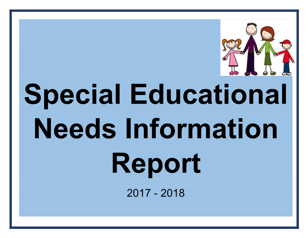 Special Educational Needs Information Report