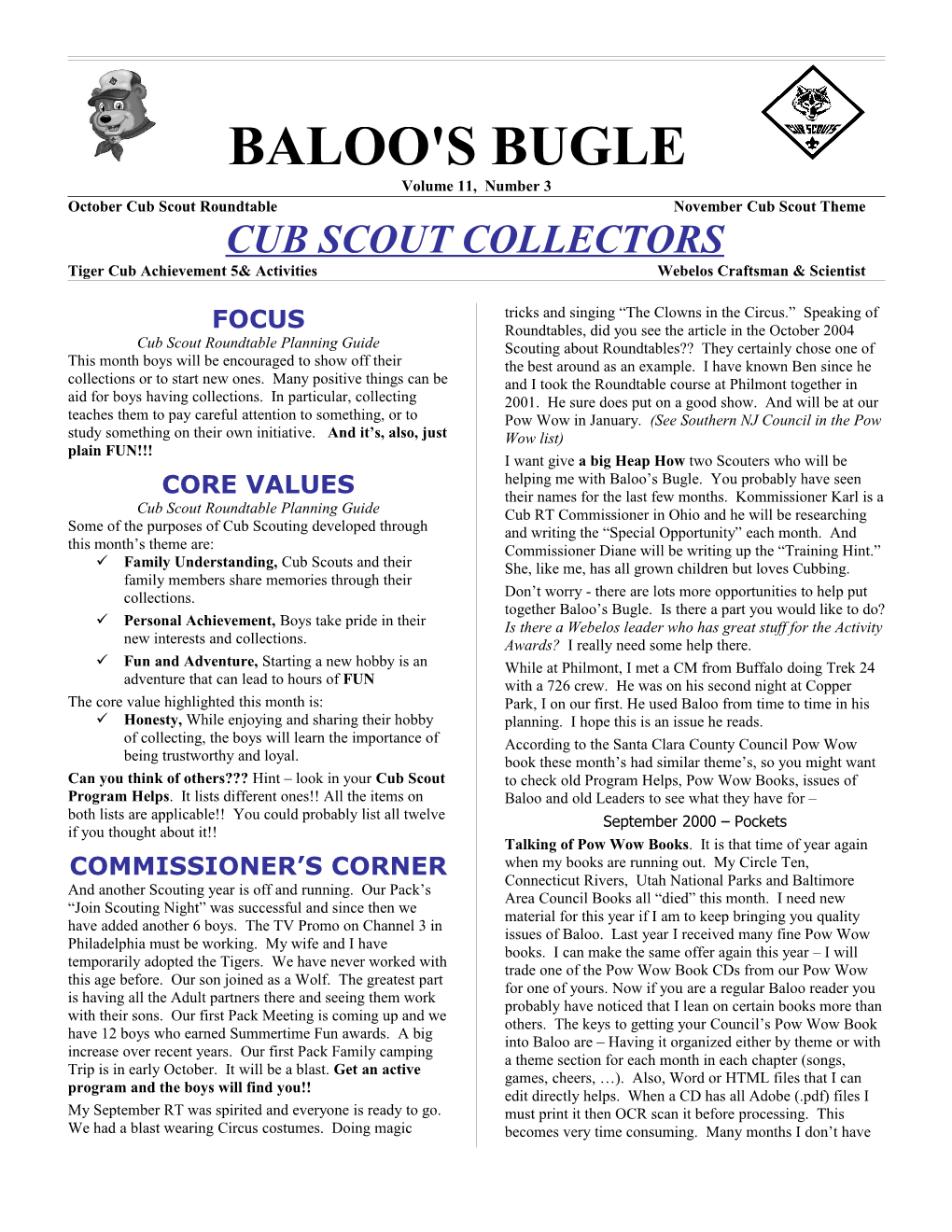 Page 24 BALOO's BUGLE