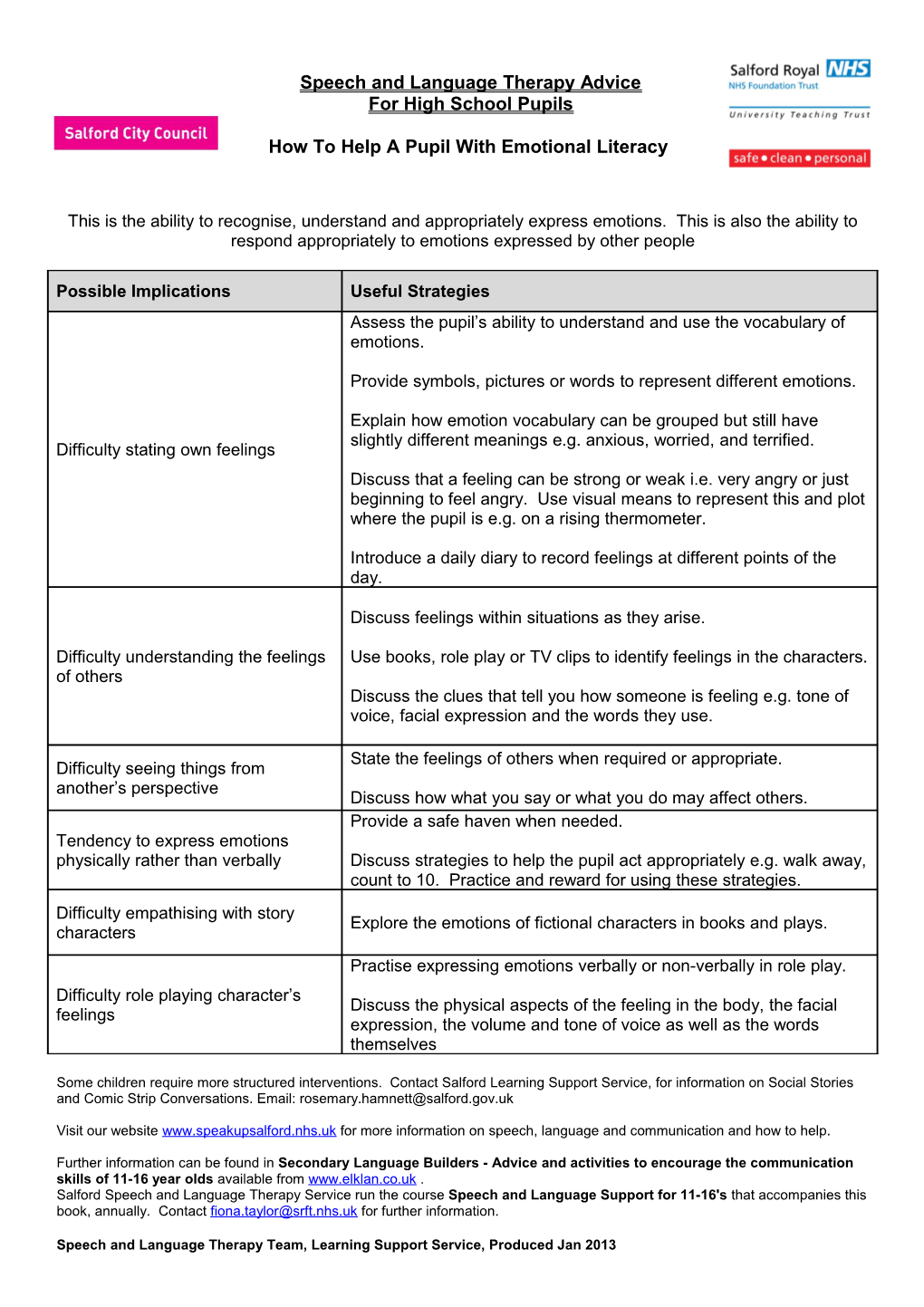 How to Help a Student with Emotional Literacy