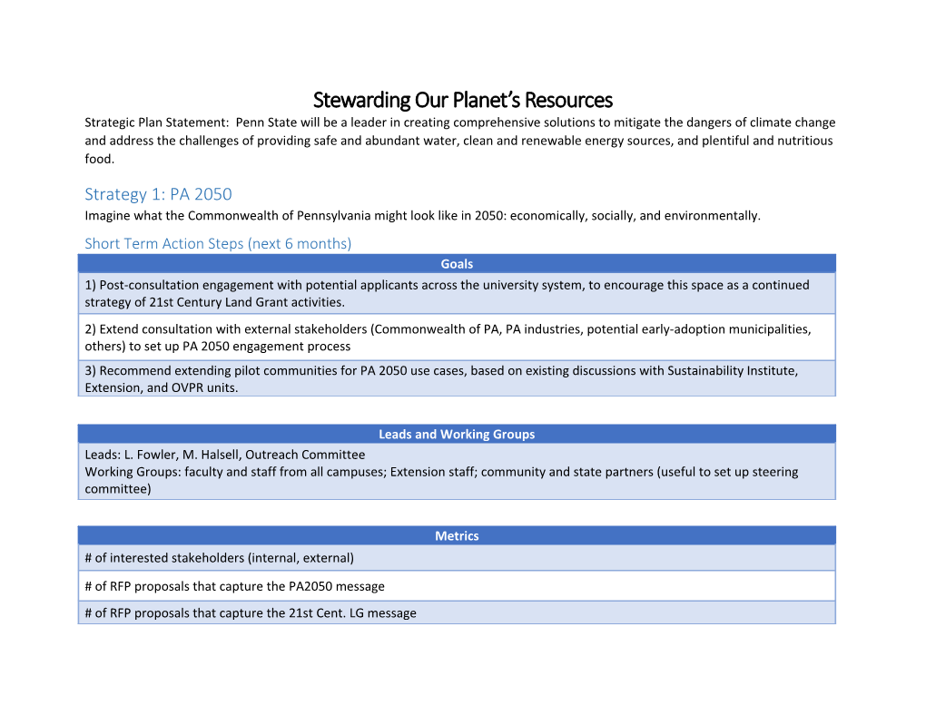 Stewarding Our Planet S Resources