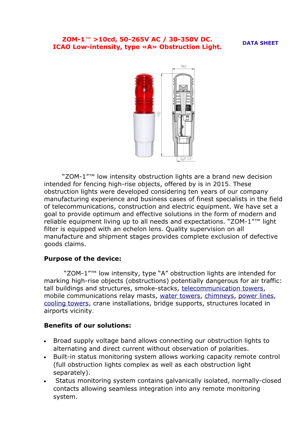 Purpose of the Device