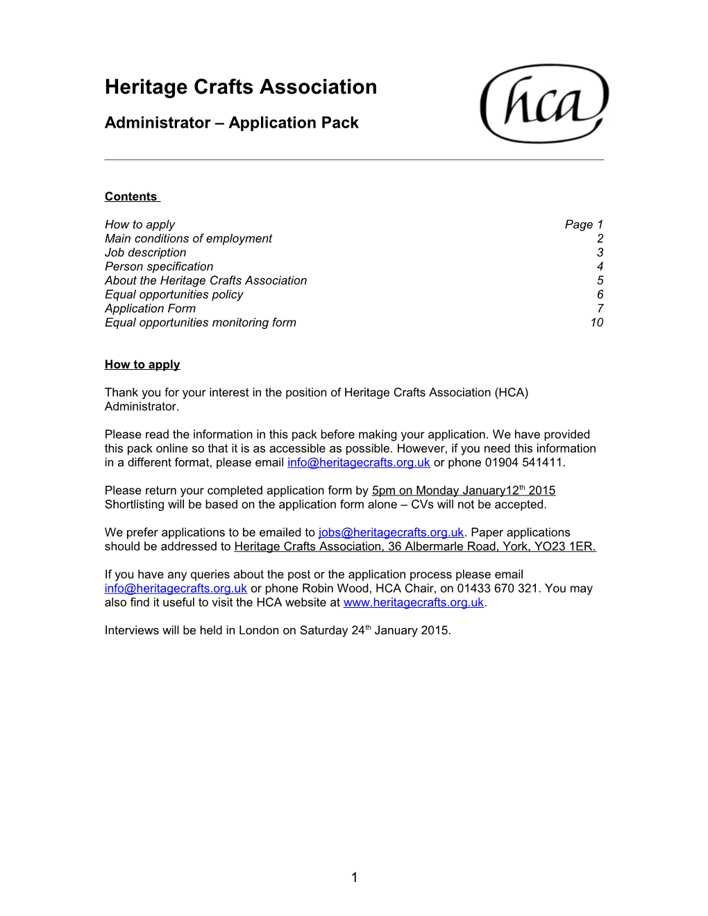 Administrator Application Pack