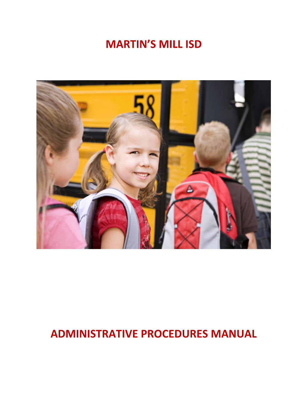 Administrative Procedures Manual s1