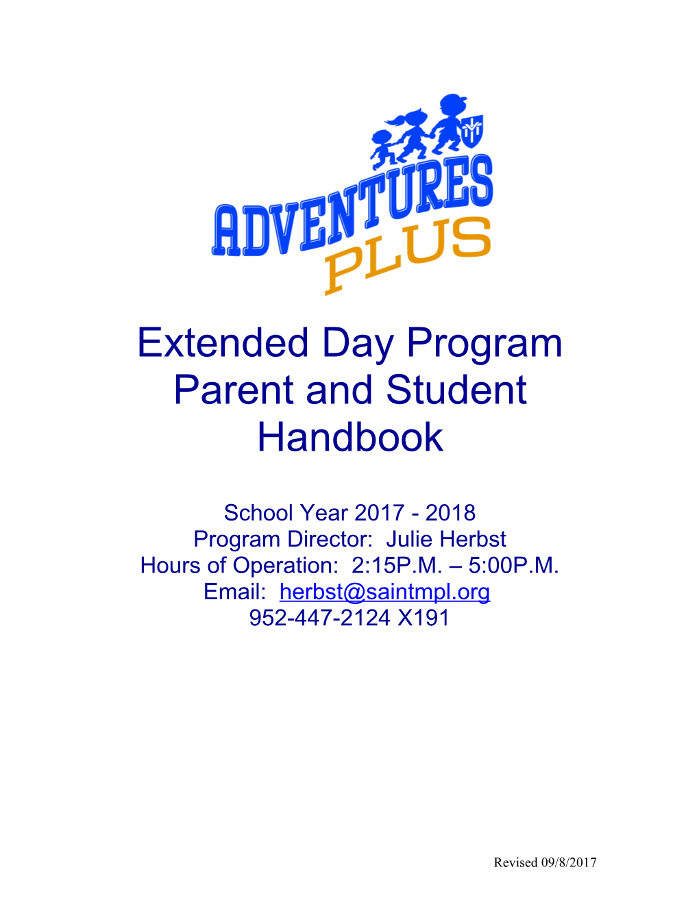 Parent and Student Handbook s2