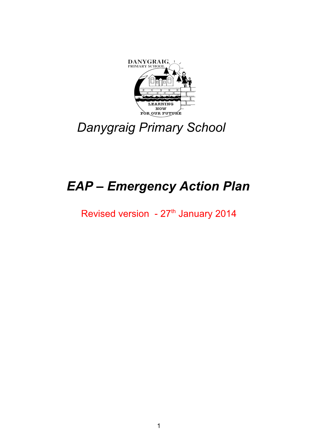 Emergency Evacuation Plan EAP 2014-15