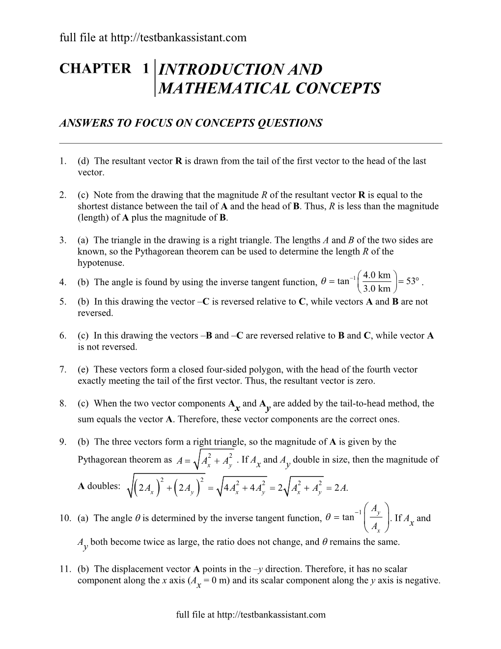 Full File at Solution-Manual-For-Physics-10Th-Edition-By-Cutnell