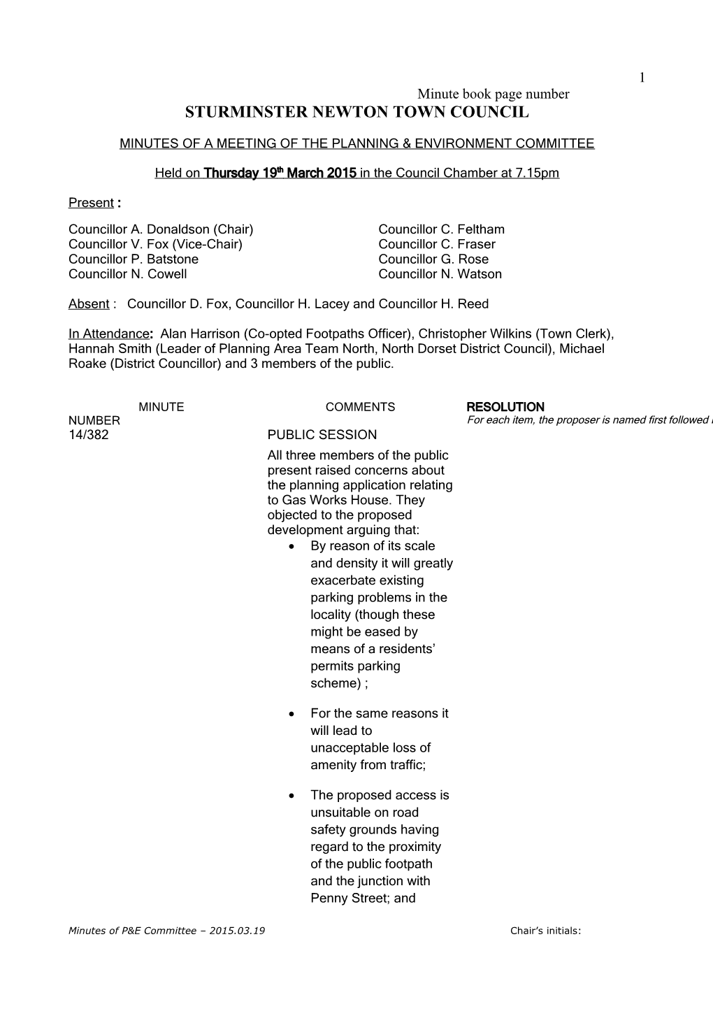 Sturminster Newton Town Council s2