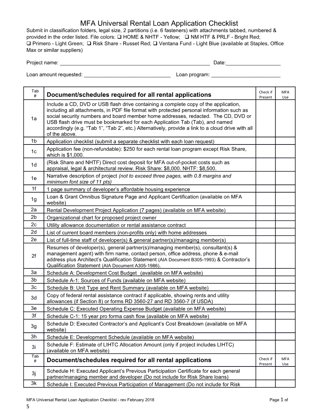 Submit in Classification Folders, Legal Size, 2 Partitions (I.E. 6 Fasteners) with Attachments