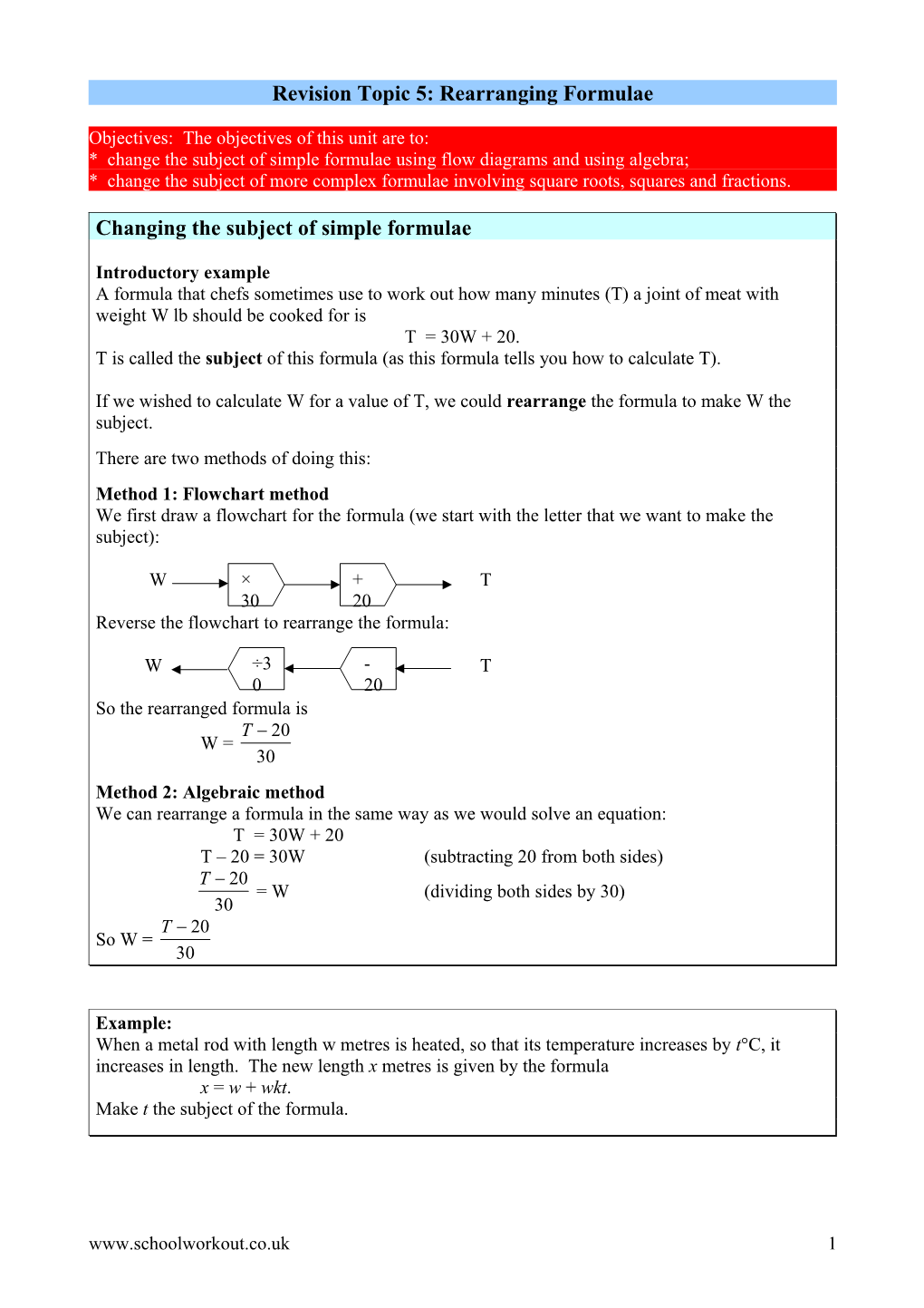 Revision Session 1: Prime Factorisation s1