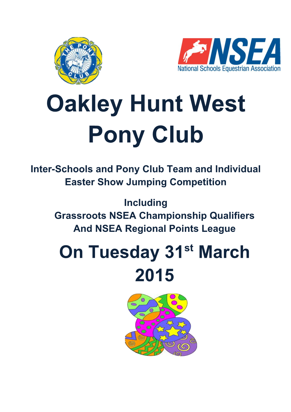 Inter-Schools and Pony Club Team and Individual