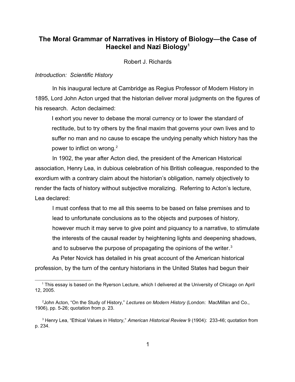 The Narrative Structure of Moral Judgments in History