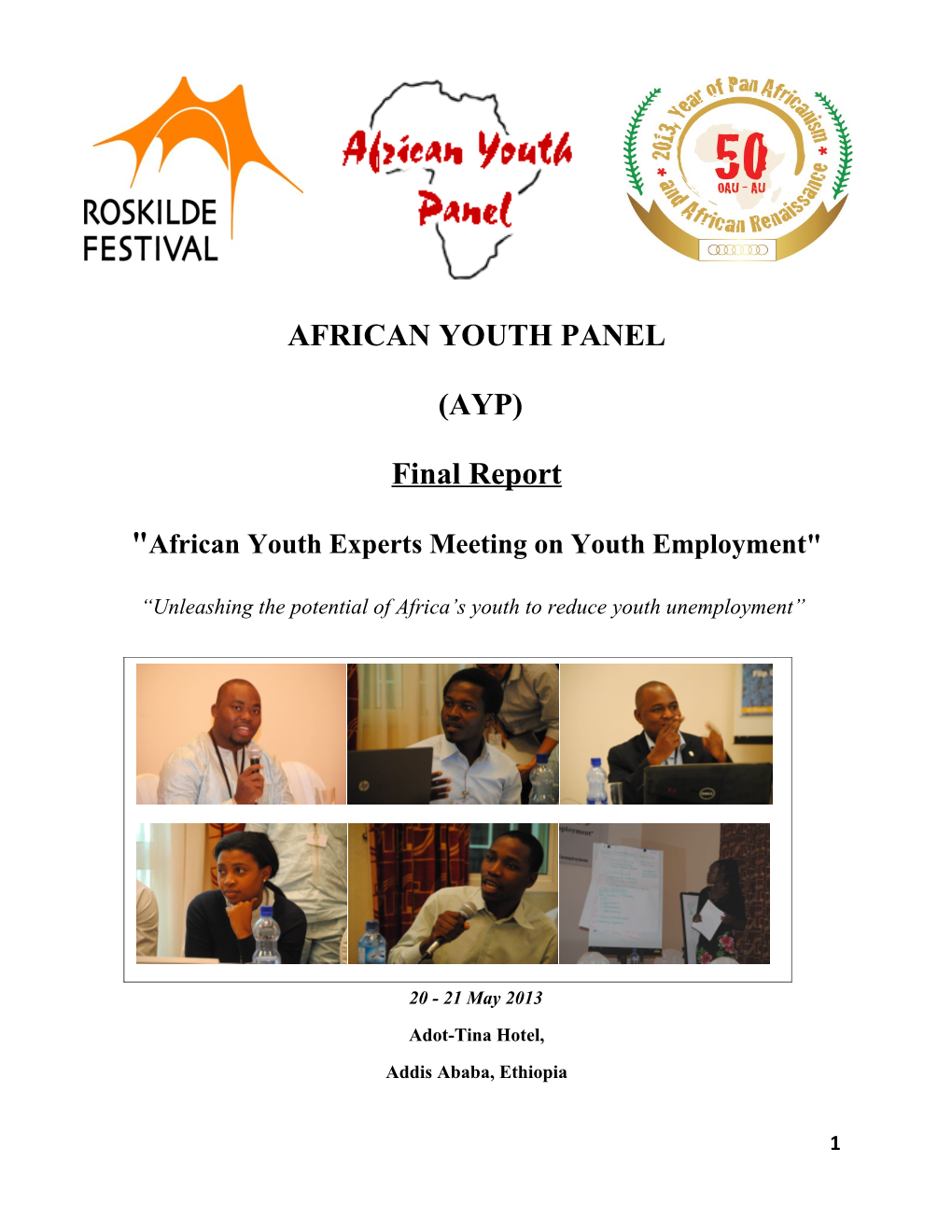 African Youth Experts Meeting on Youth Employment