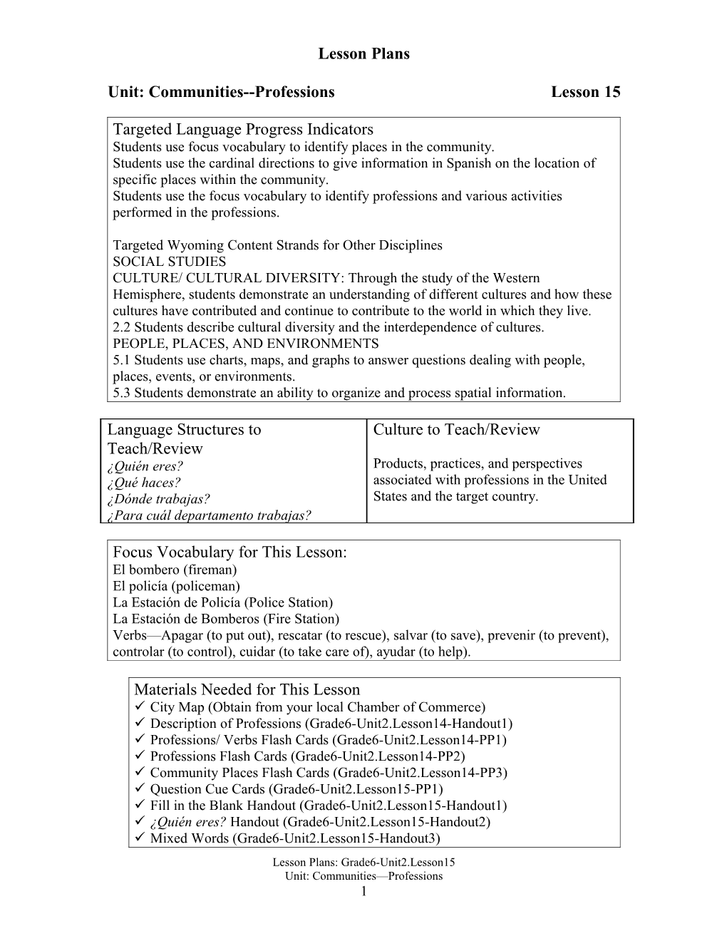 Targeted Language Progress Indicators s1