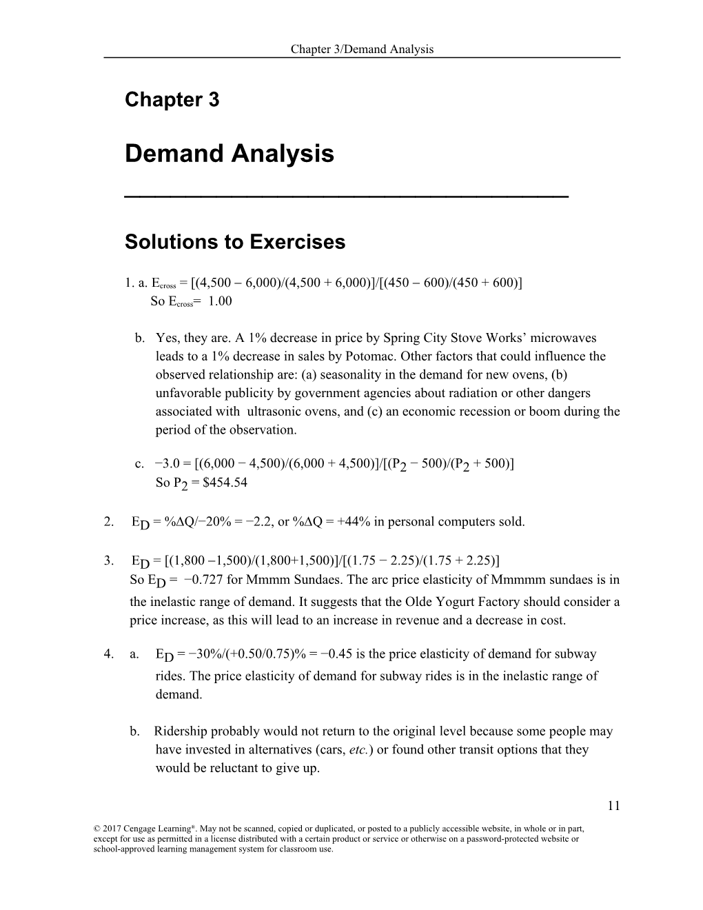 Chapter 3/Demand Analysis