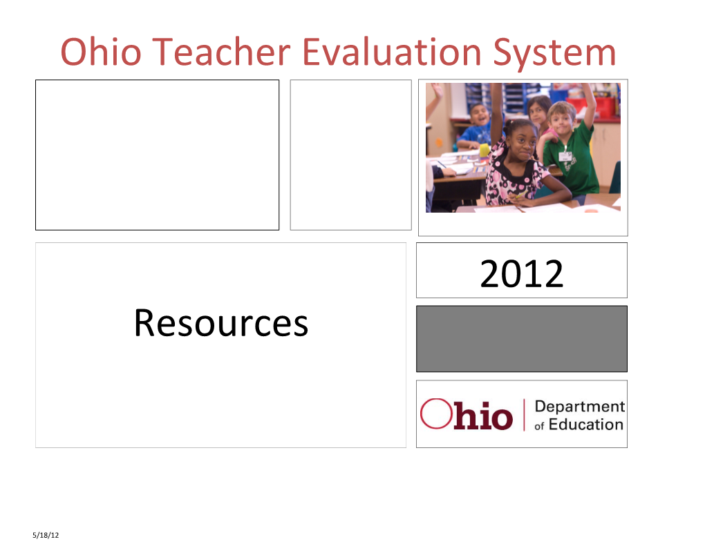 Ohio Teacher Evaluation System