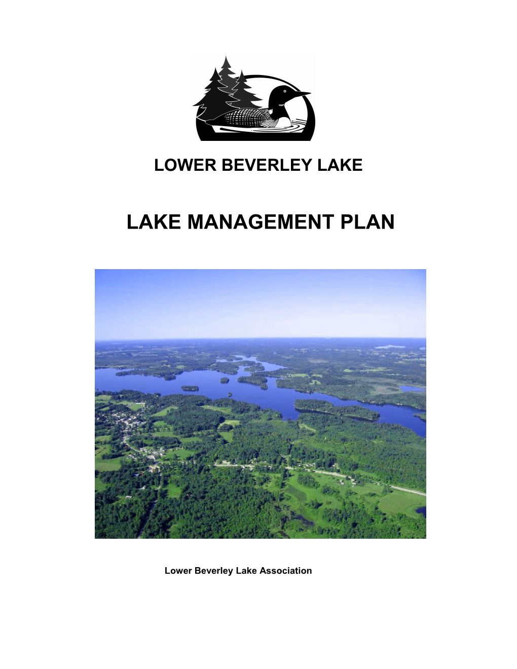 Lake Management Plan