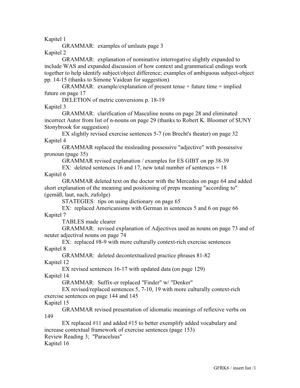 GRAMMAR: Examples of Umlauts Page 3