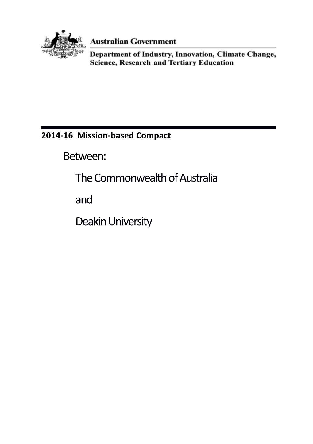 2014-16 Mission-Based Compact