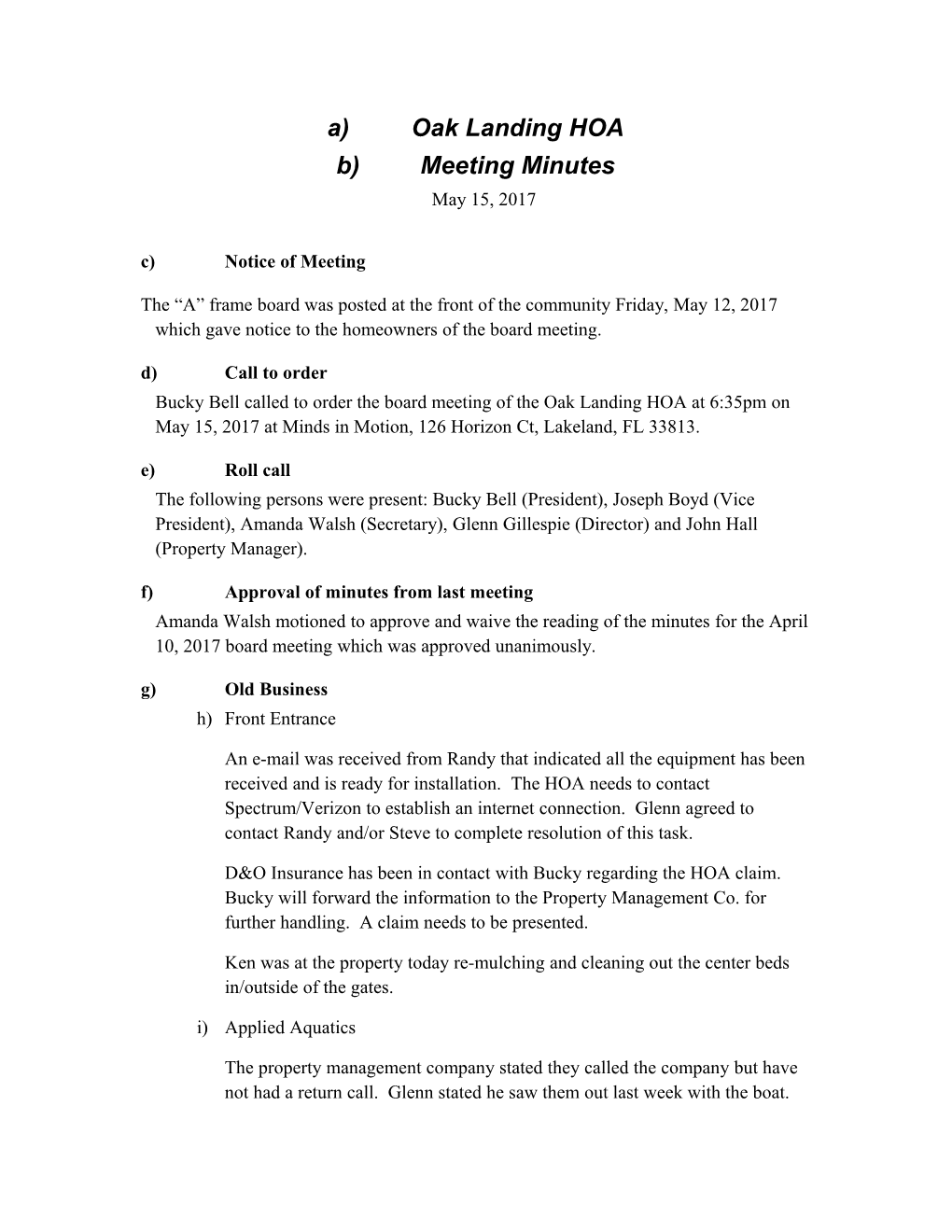 Formal Meeting Minutes s6